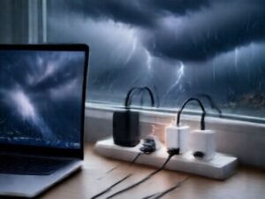 Picos de Tensão Pós-Chuvas: O Inimigo Invisível que Devasta Seus Eletrônicos